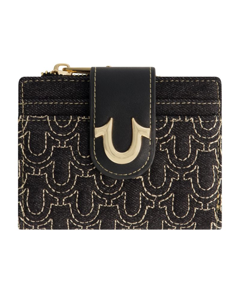 Horseshoe Quilted Small Wallet