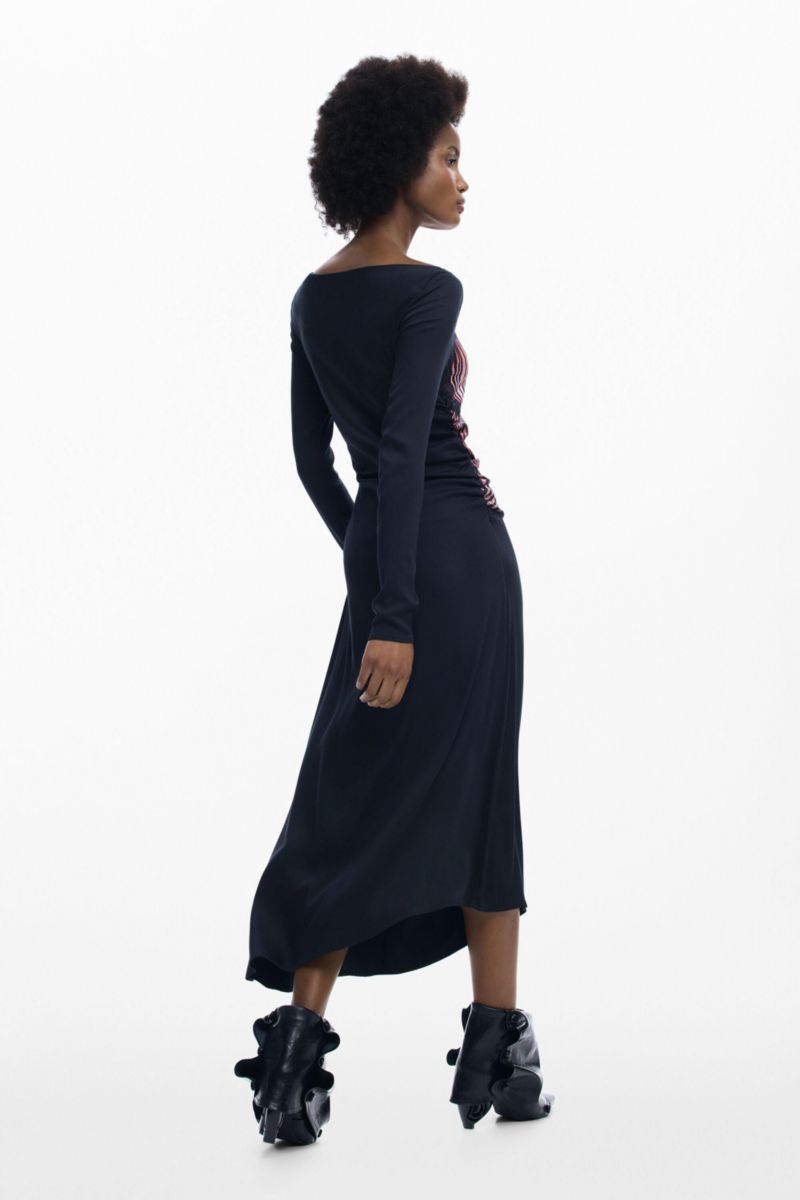 Women's Pixelated midi dress