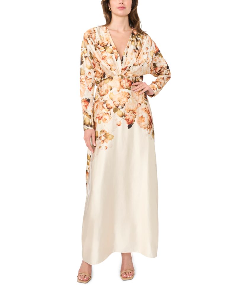 Women's V-Neck Maxi Dress