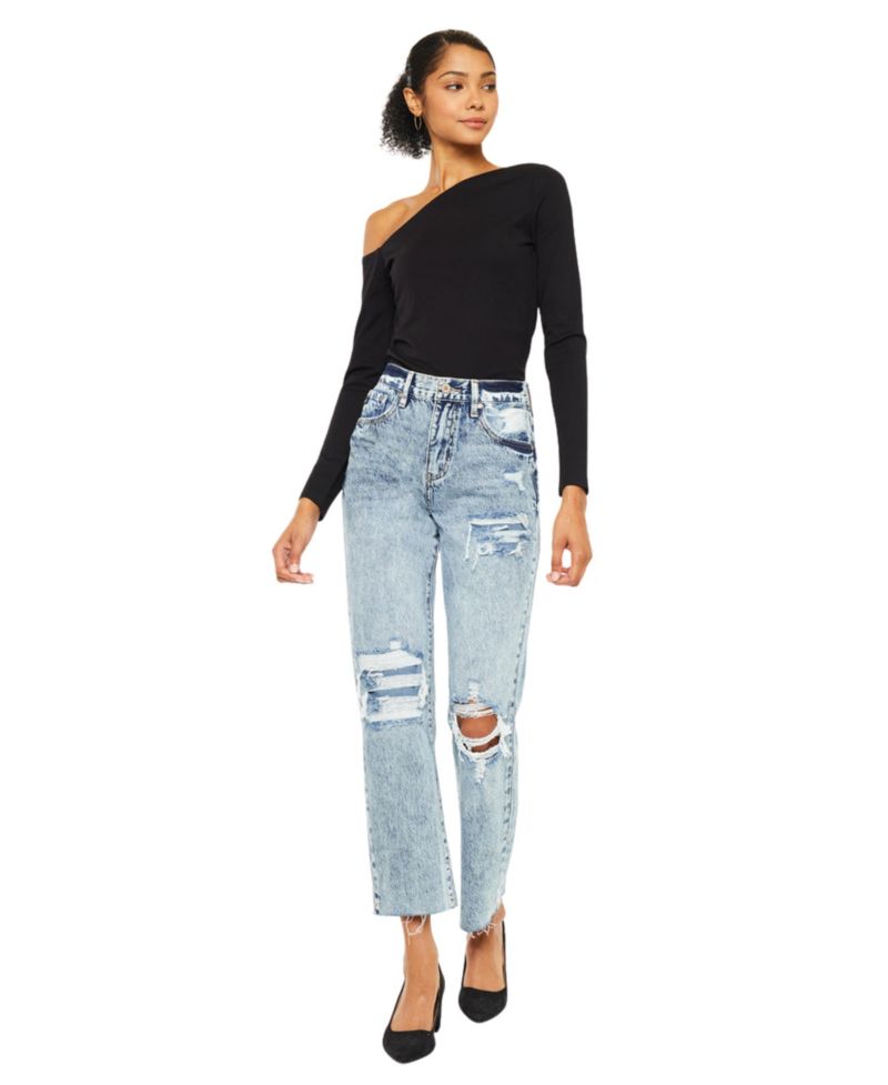 Women's Chesney High-Rise Straight Jeans