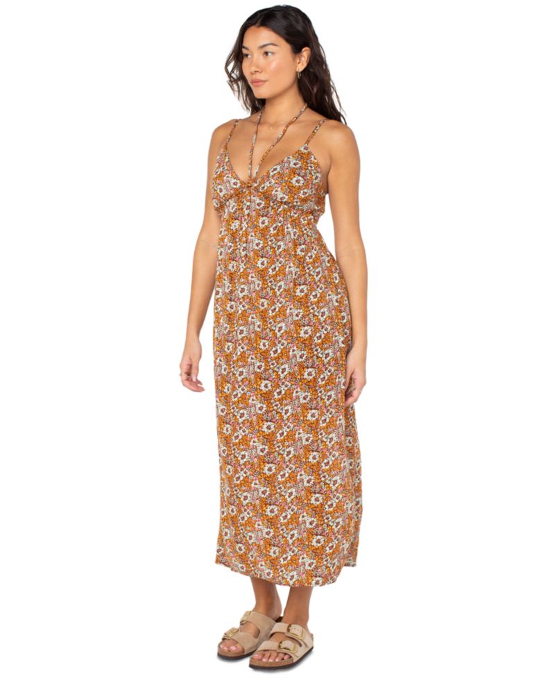 Women's Sunshine Crush Sleeveless Midi Dress