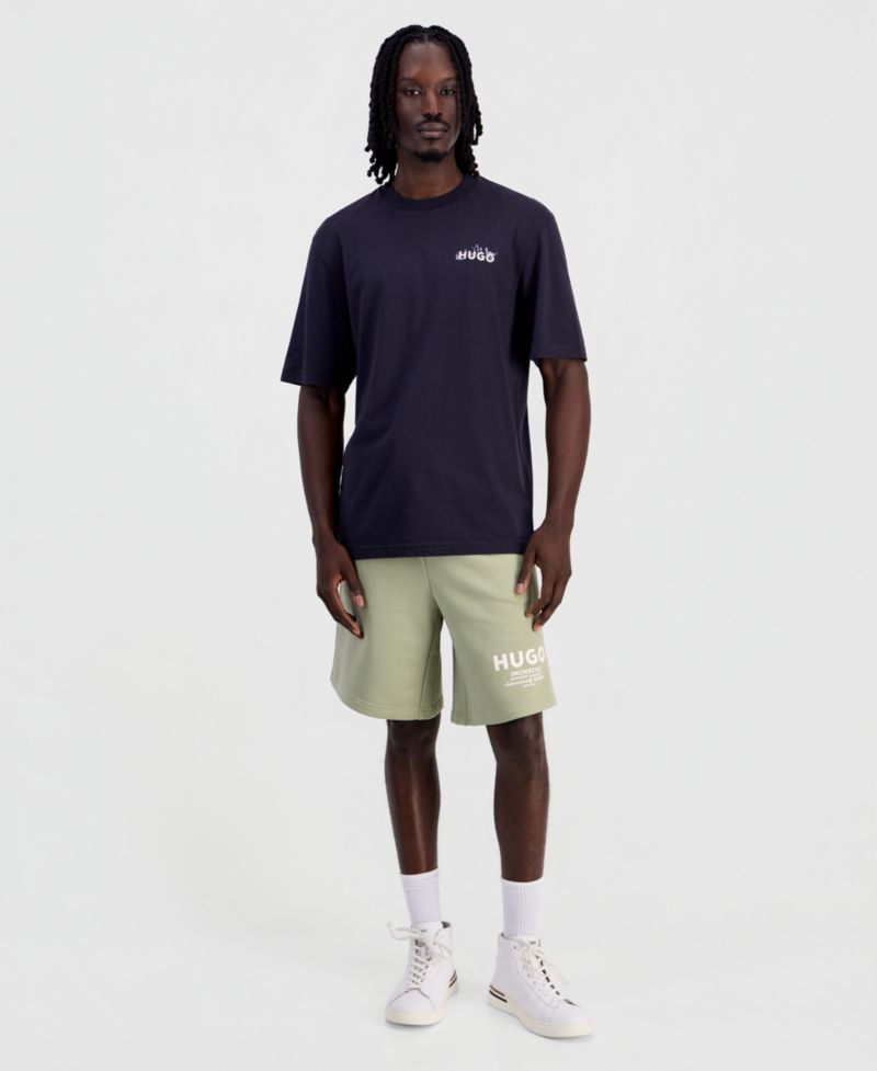 HUGO by Men's Noxwash Graphic Crewneck T-Shirt