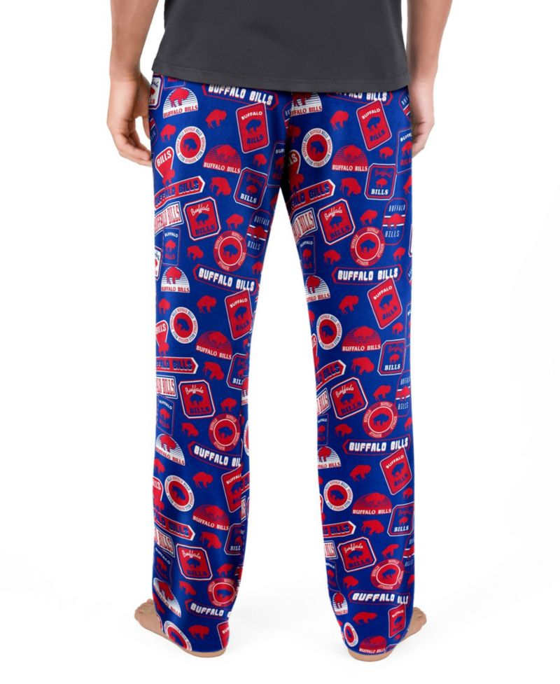 Men's Royal Buffalo Bills Throwback Logo Grady Pants