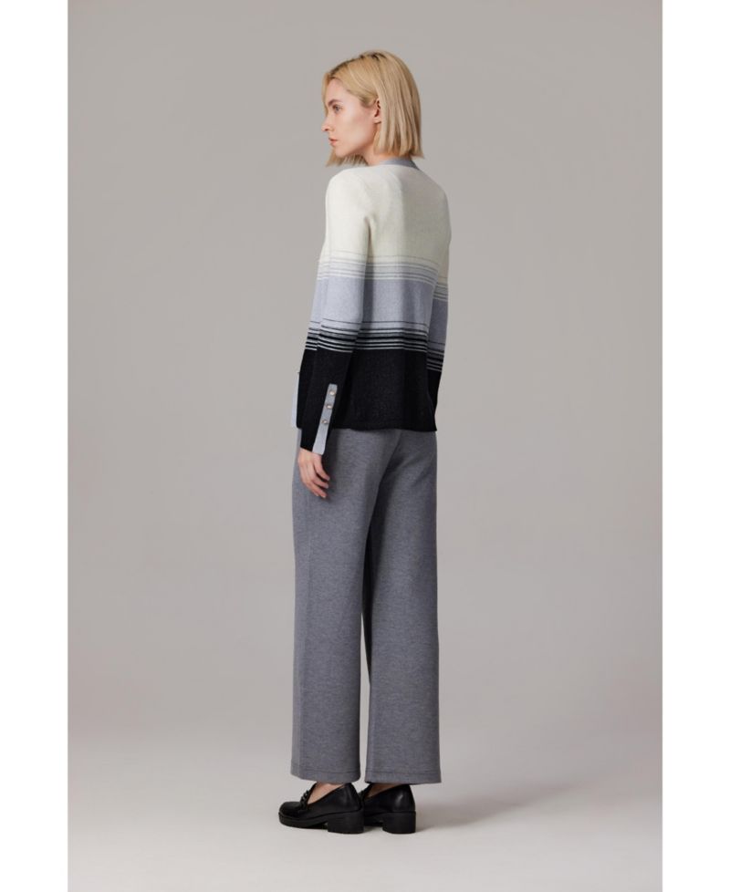 Women's Lurex Wool Cardigan | Metallic Button Up V Neck Sweater | Ultra Soft Ribbed Shimmer Knit | Machine Washable Cardigan Sweaters