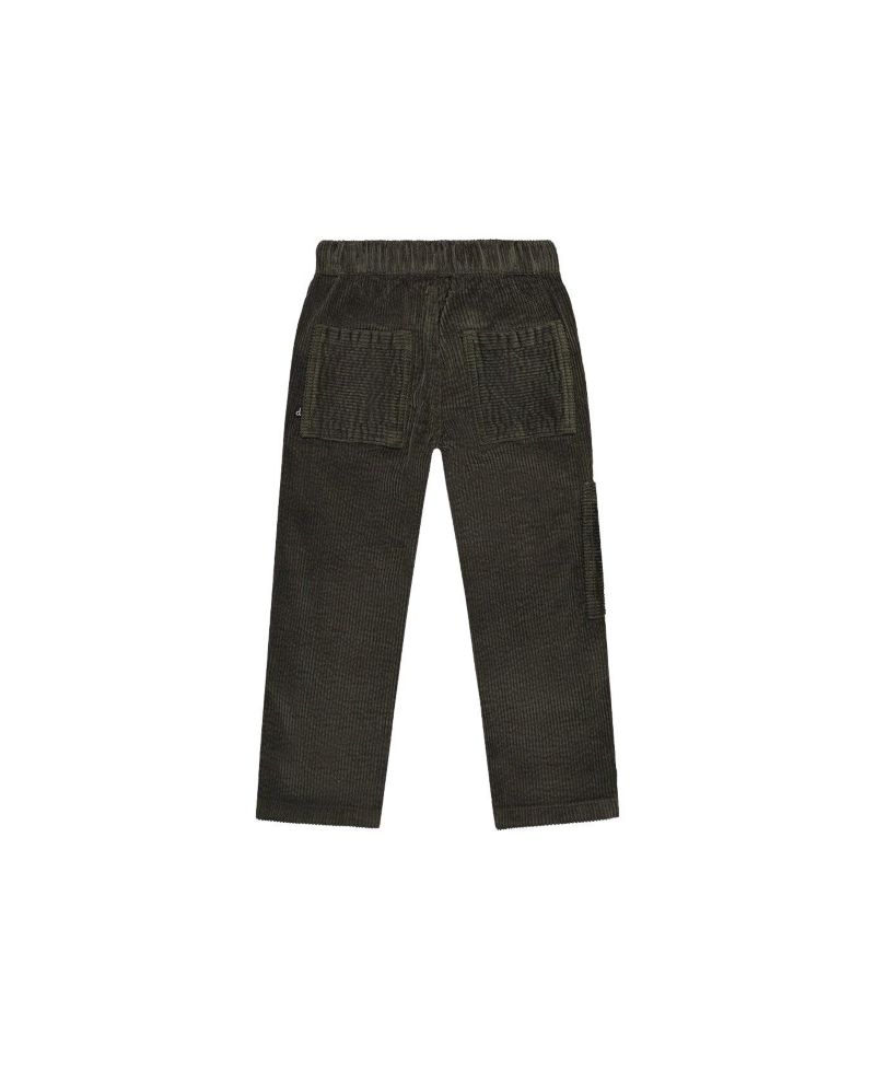 Little and Big Boy Stretch Corduroy Pants with Cargo Pocket