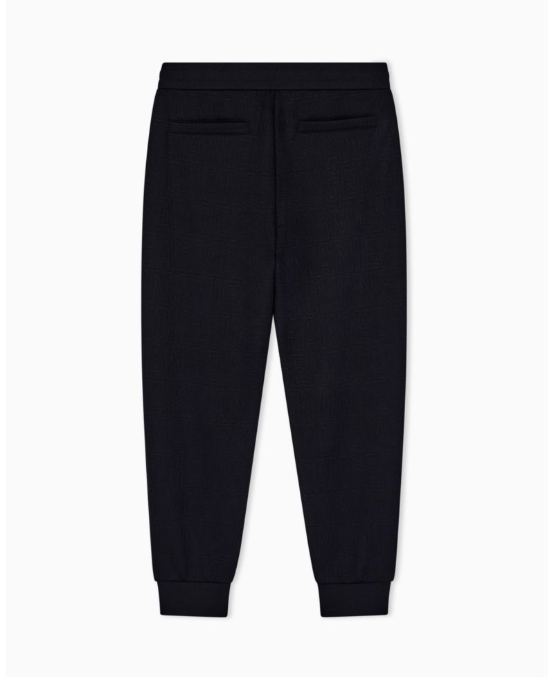 Men's Jacquard All Over Logo Jogger