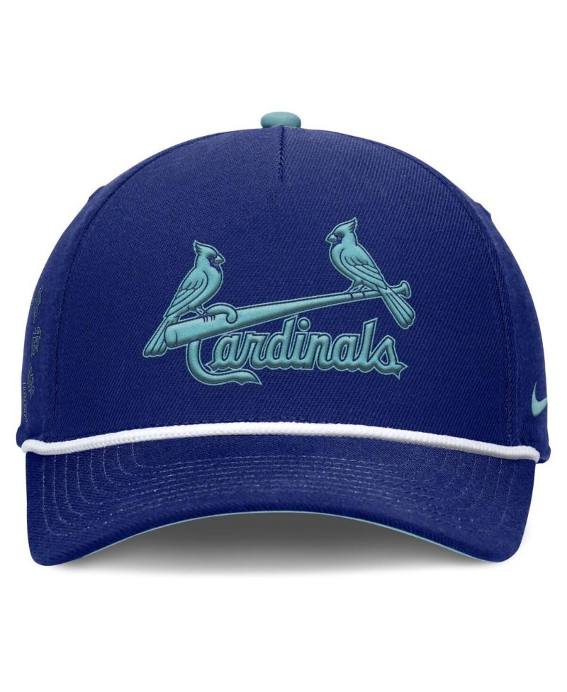 Men's Royal St. Louis Cardinals Father's Day Rise Adjustable Hat