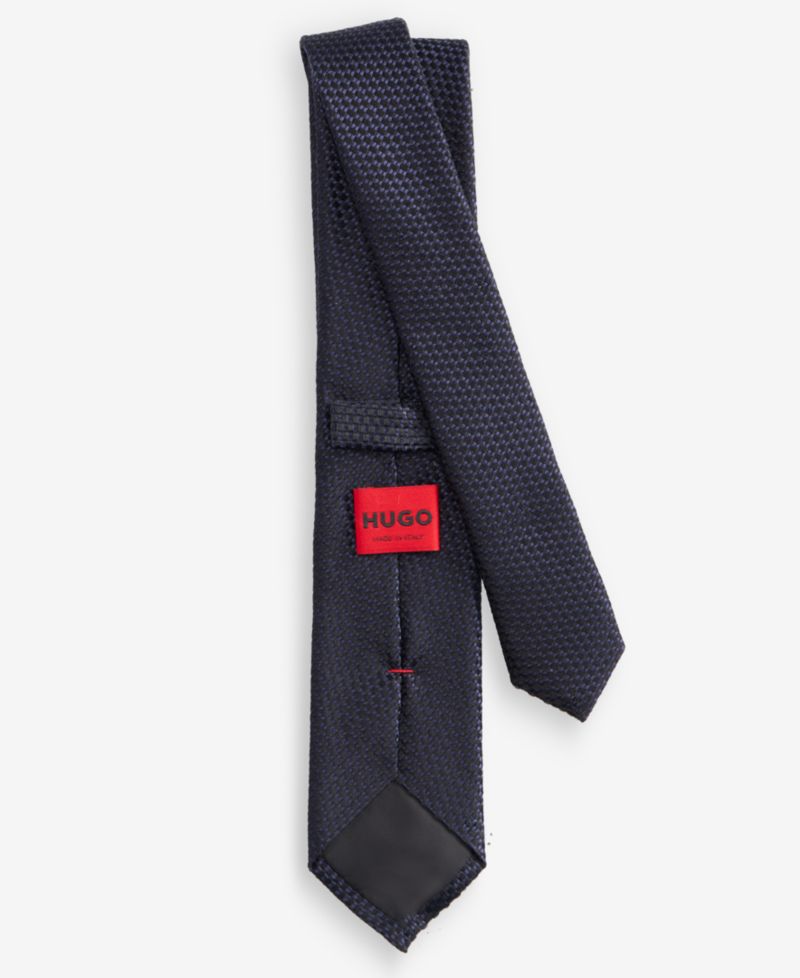 Men's Neat Skinny Silk Tie