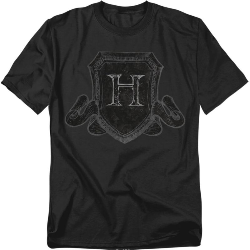 Men's Hogwarts Shield Sketch T Shirt