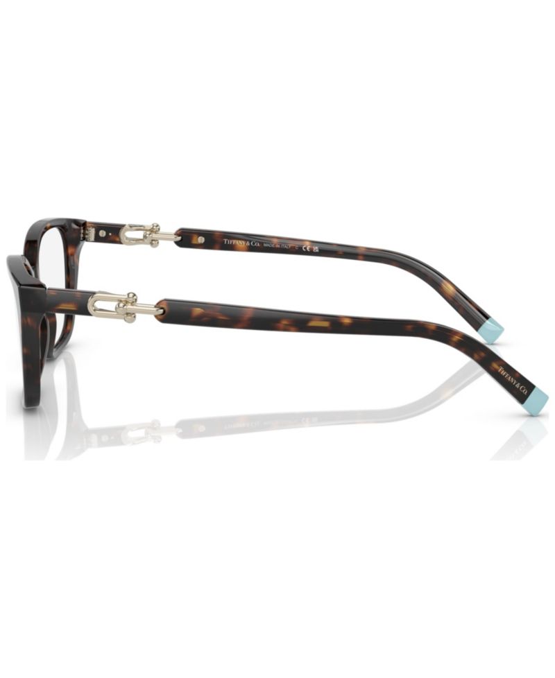 Woman Rectangle Plastic TF2229 Eyeglasses