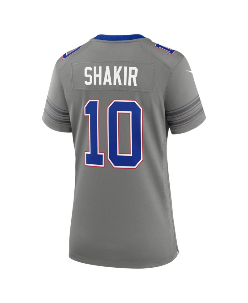Women's Khalil Shakir Gray Buffalo Bills Nickel City Game Jersey