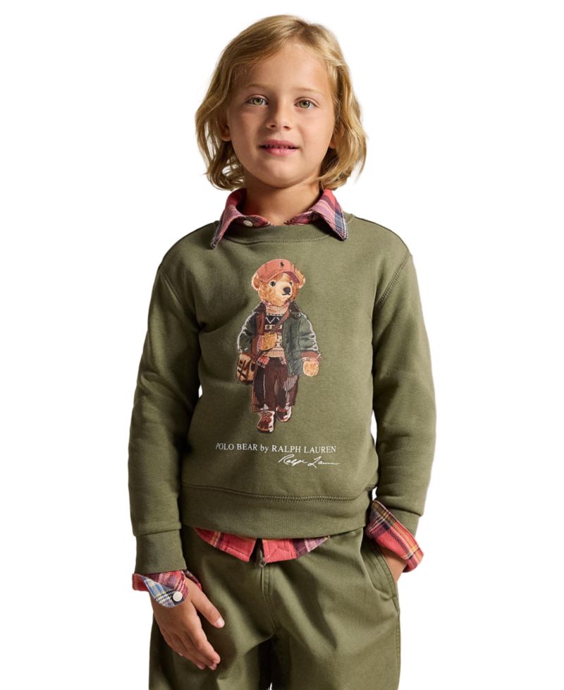 Флисовая толстовка Polo Bear для мальчиков от 2 до 7 лет