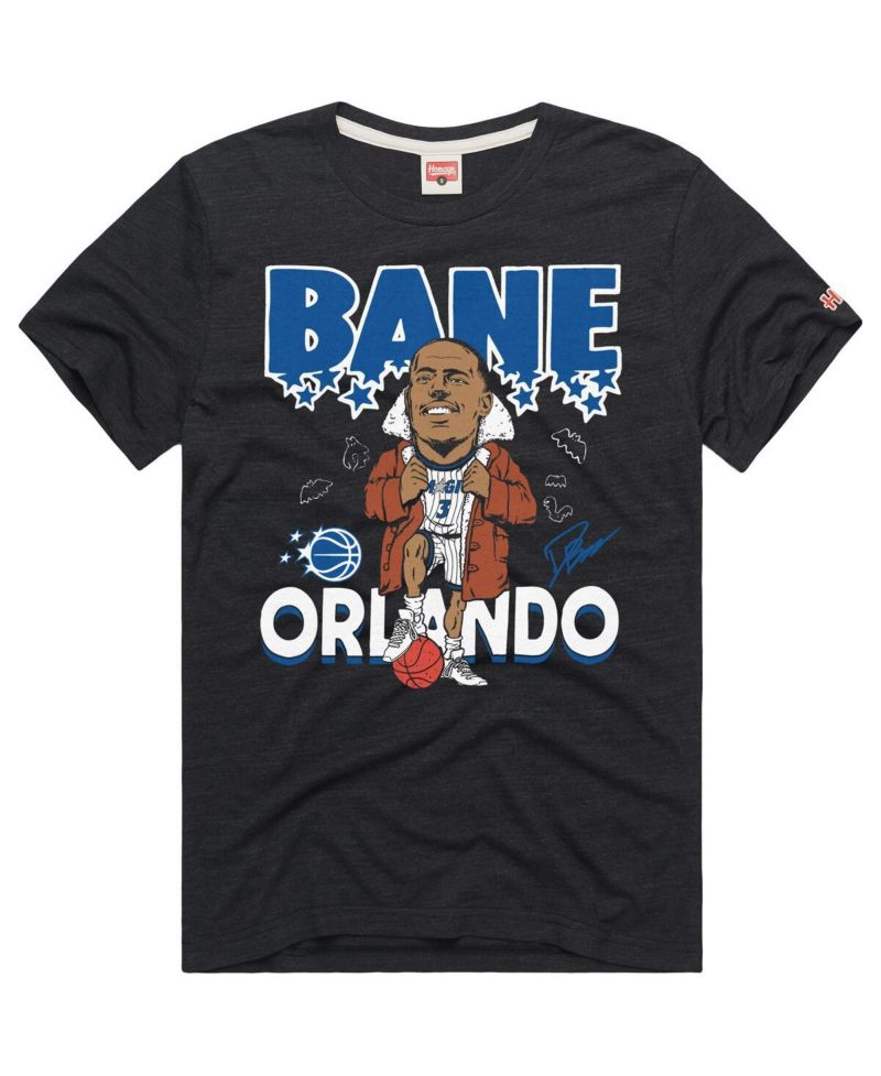 Men's and Women's Desmond Bane Charcoal Orlando Magic Signature Tri-Blend T-Shirt