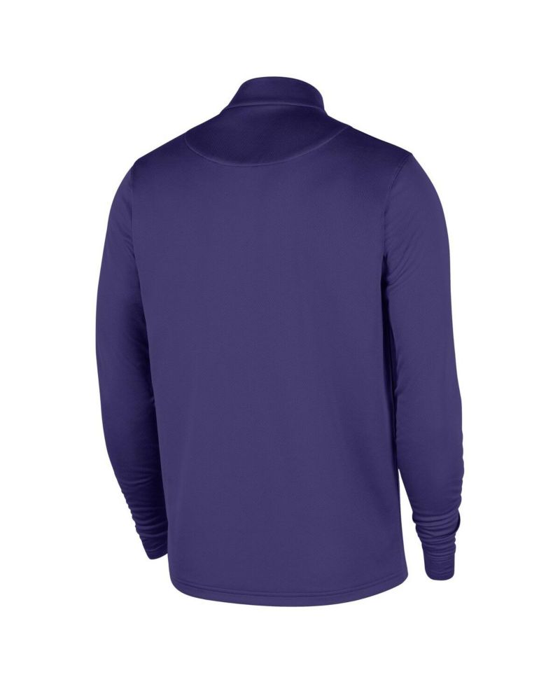 Men's Purple Phoenix Suns 2025/26 Authentic Coaches Quarter-Zip Dri-Fit Sweatshirt
