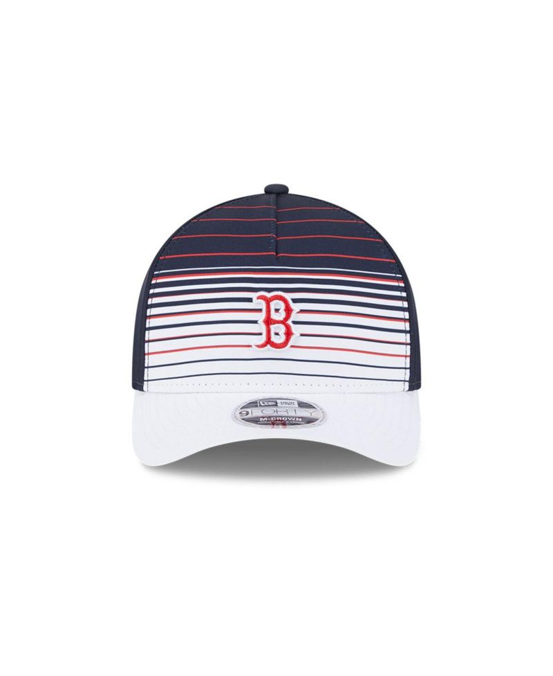 Men's Navy Boston Red Sox Gradient 9FORTY M-Crown Adjustable Hat