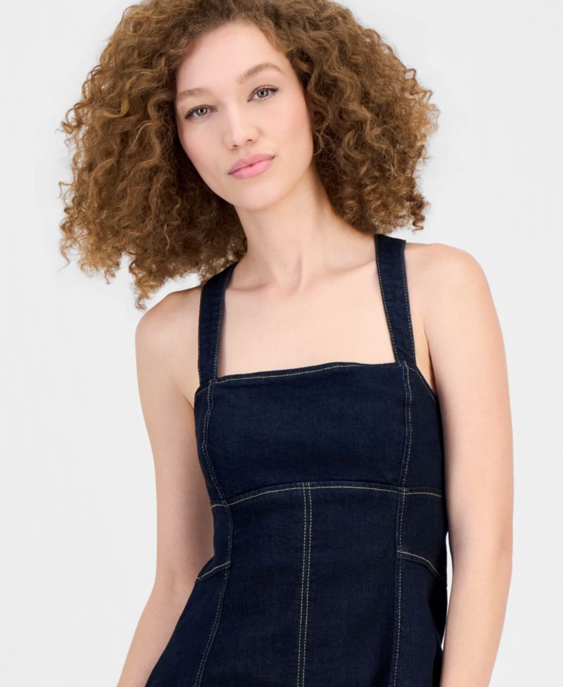 Women's Leah Denim Fit & Flare Dress