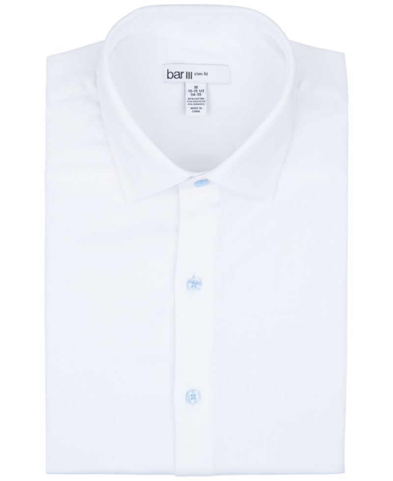 Men's Sateen Solid Contrast Buttons Dress Shirt