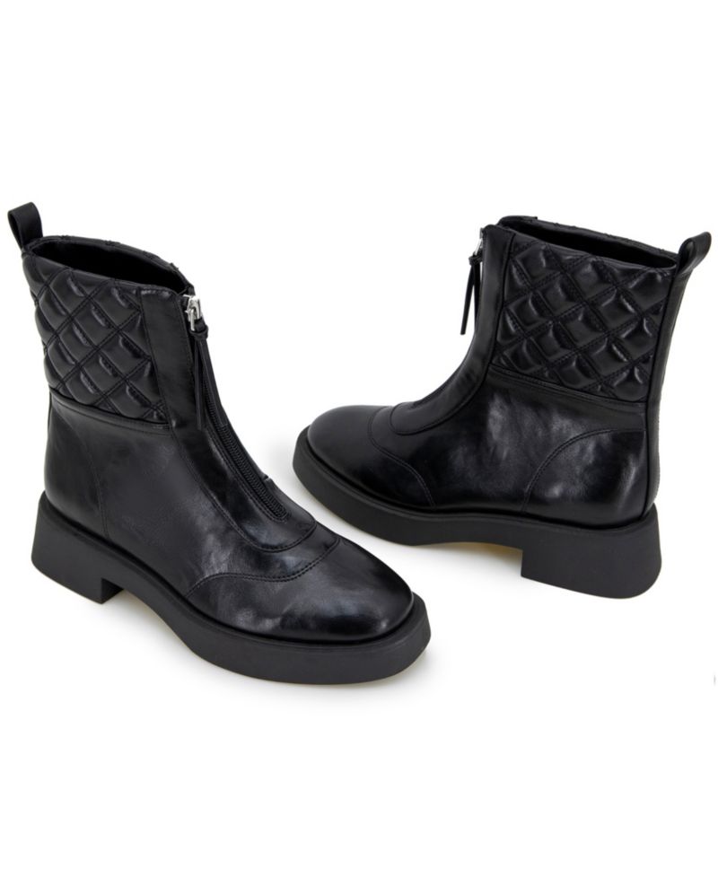 Women's Salinda Almond Toe Combat Boots