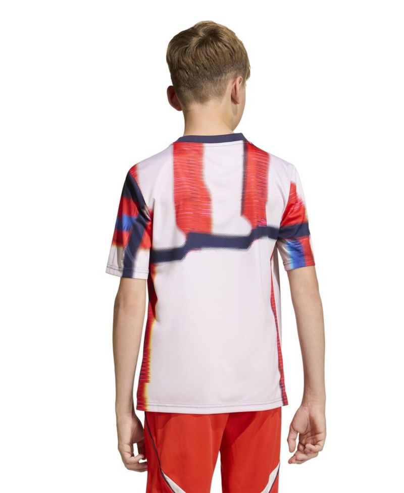 Big Boys and Girls Navy Bayern Munich 2025/26 Pre-Match Training Jersey