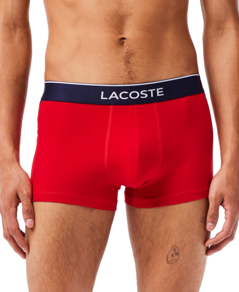 Men's Cotton Stretch Trunks, 3-Pack