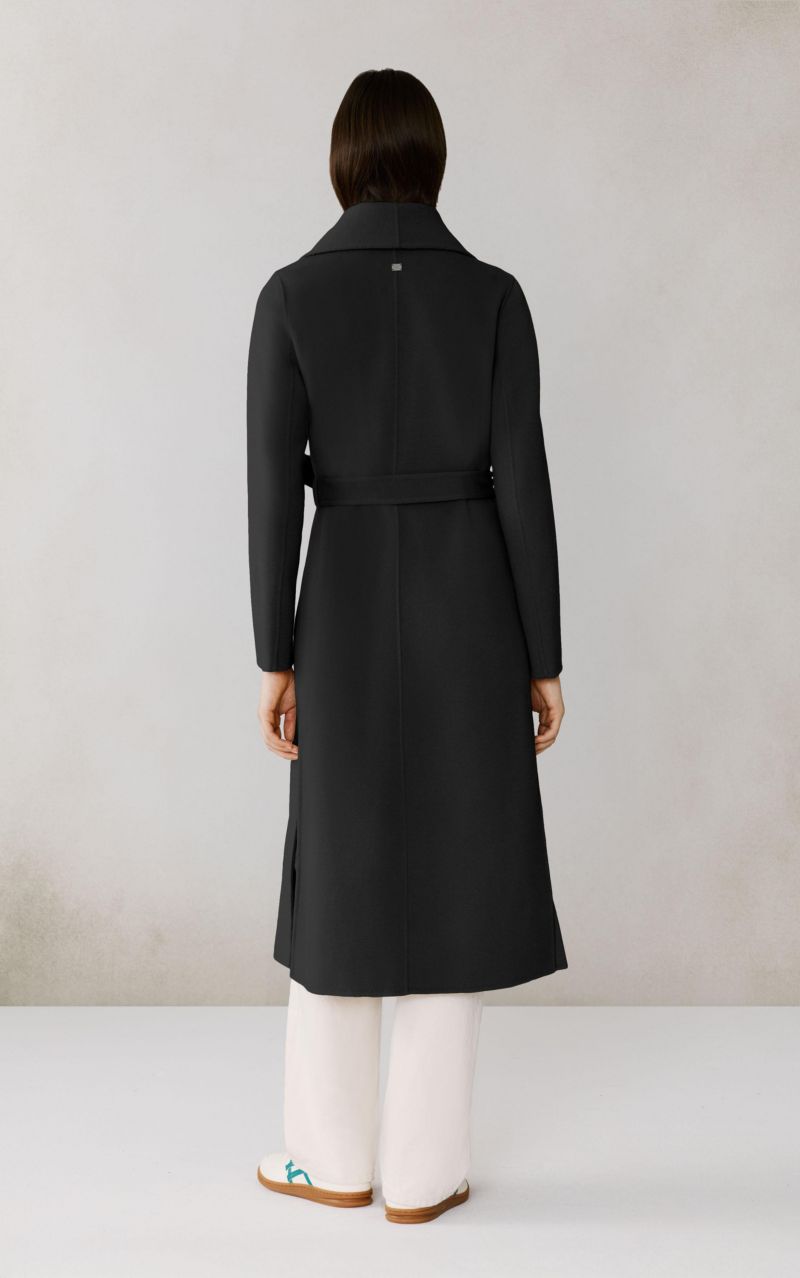 Women's Britta-U Double Face Wool Wrap Coat