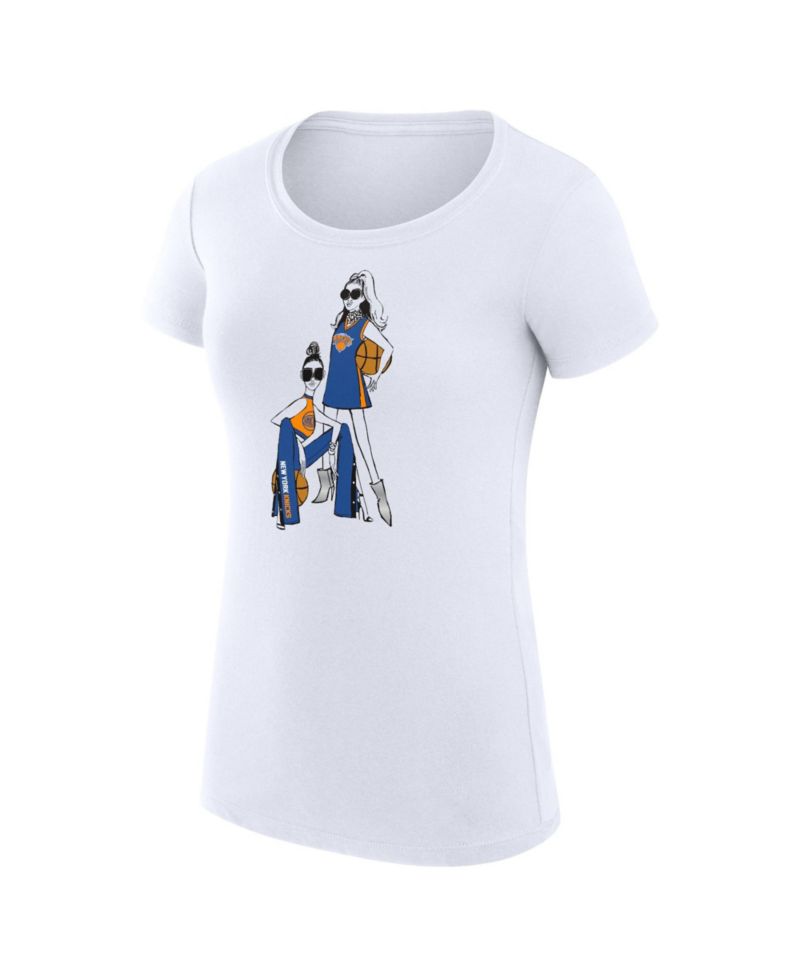 Women's New York Knicks Super-Slim Fit T-Shirt