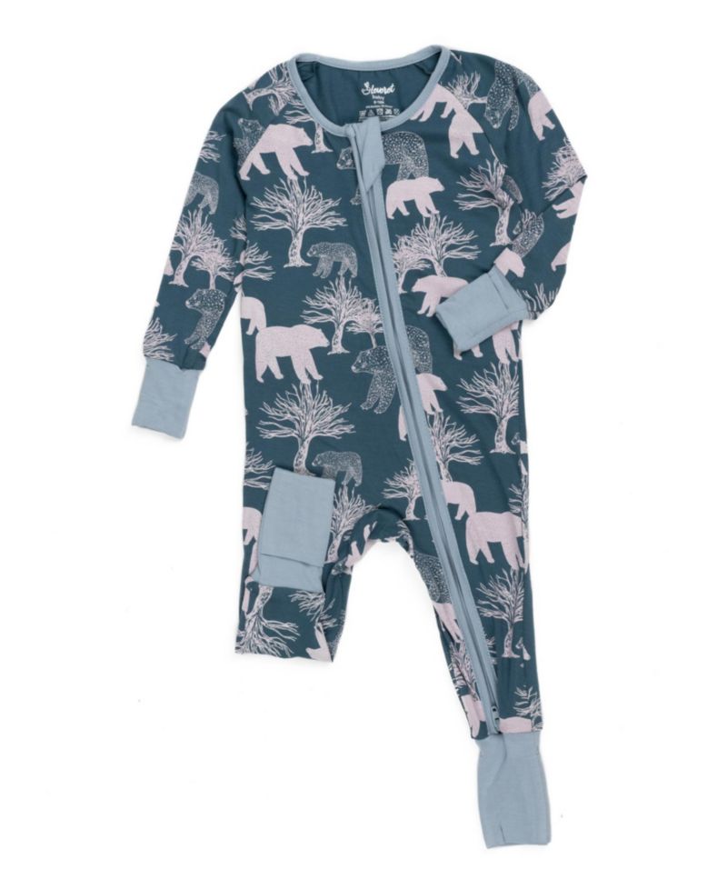 Baby One Piece Viscose from Bamboo Holiday Pajamas