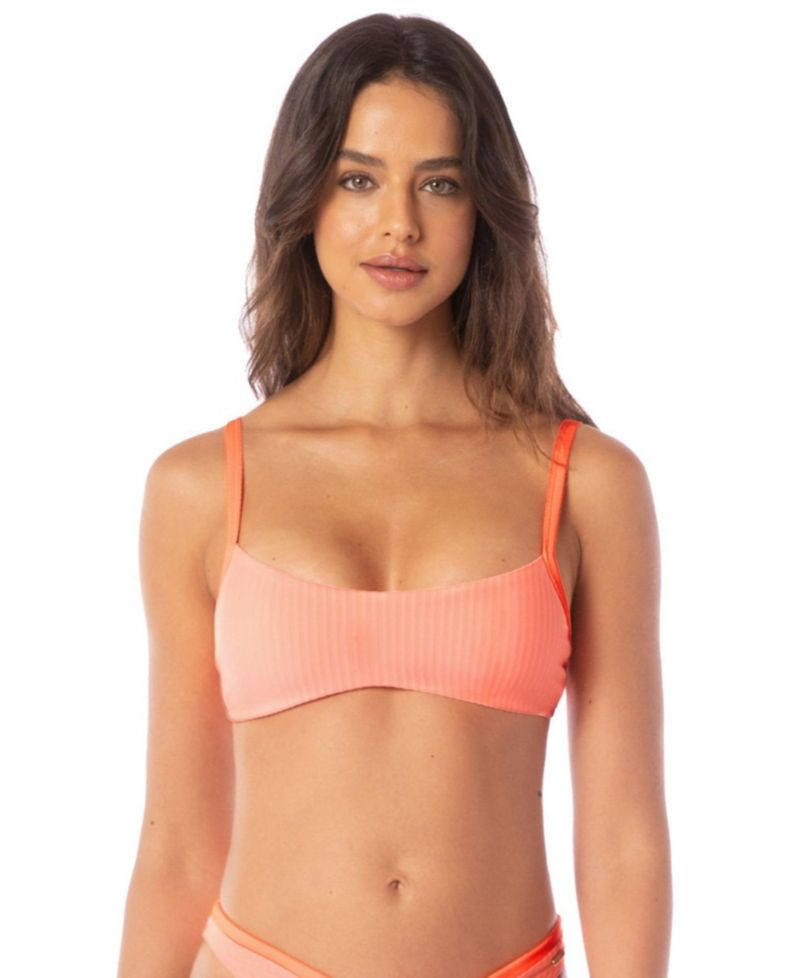 Women's L&eacute;a Sporty Reversible Adjustable-Strap Bikini Top