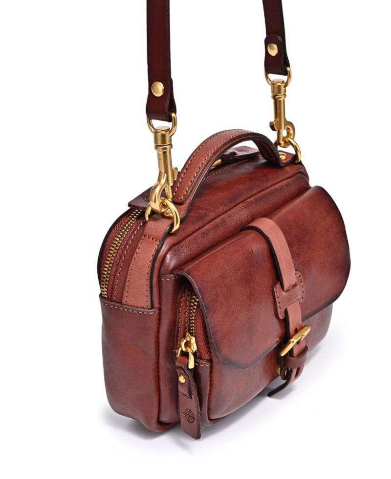 Women's Genuine Leather Focus Crossbody Bag