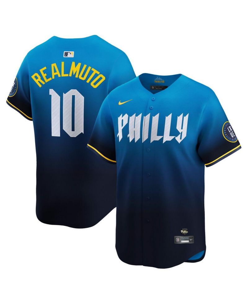 Men's J.T. Realmuto Navy Philadelphia Phillies City Connect Limited Jersey