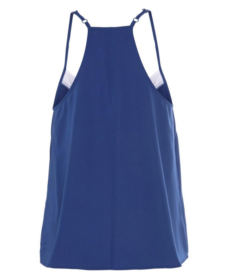 Women's Color-Block Color Block Everyday Comfort Sleeveless Top