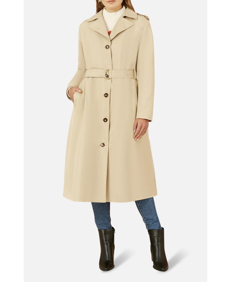Women's Belted Trench Coat