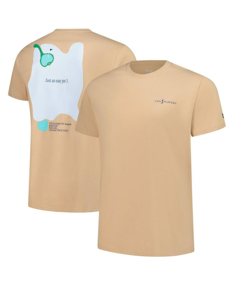 Men's Gold THE PLAYERS Just an Easy Par 3 T-Shirt