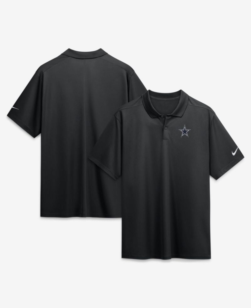 Men's Black Dallas Cowboys Dri-FIT Victory Polo Shirt