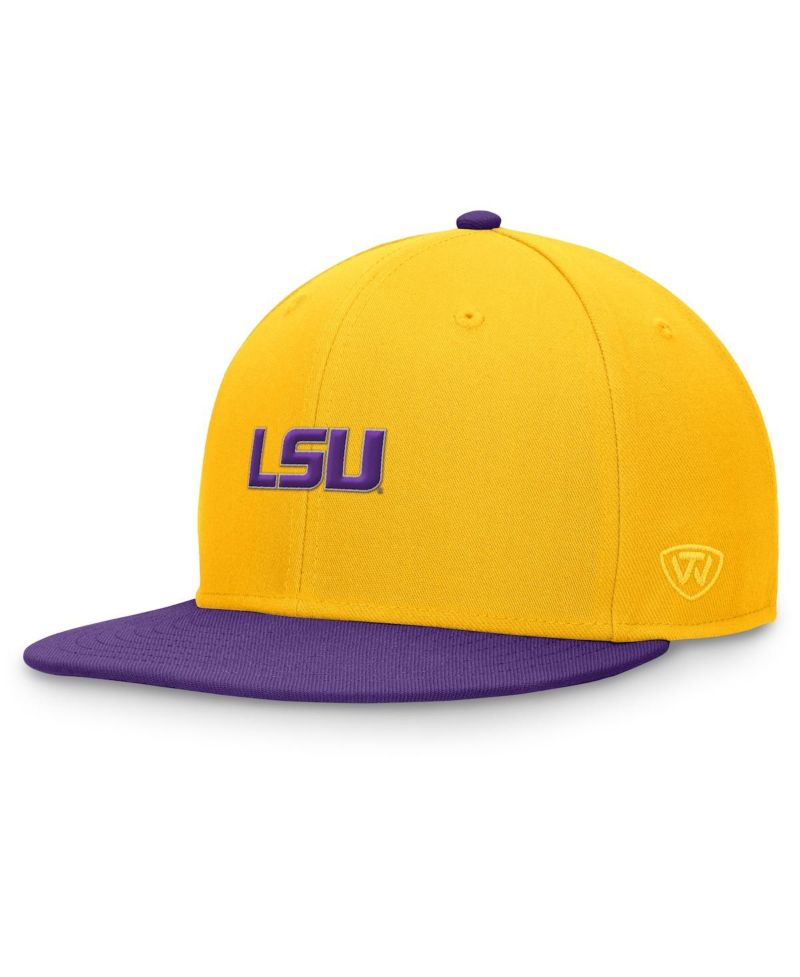 Men's Gold/Purple LSU Tigers Rally Two-Tone Fitted Hat