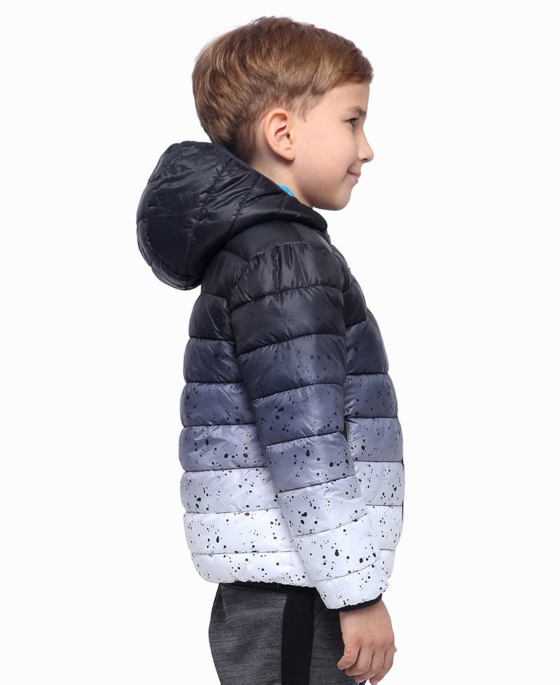Little and Big Boys' Reversible Lightweight Puffer Jacket