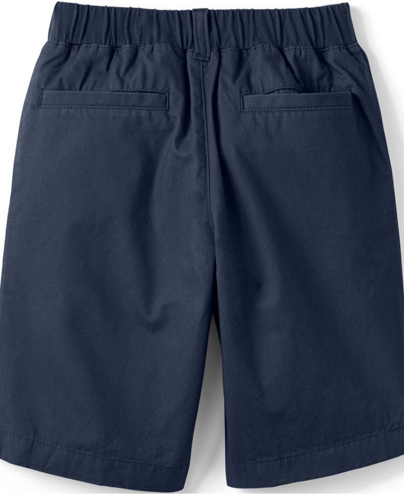 School Uniform Kids Elastic Waist Pull On Shorts