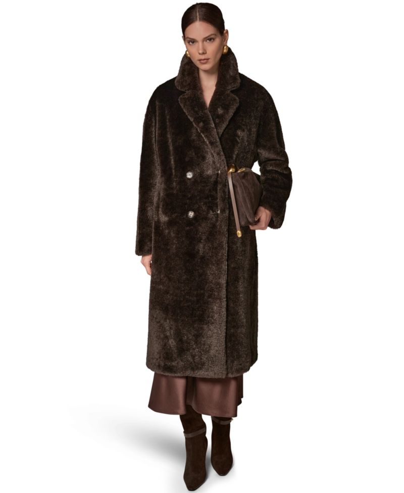 Women's Double-Breasted Long Coat
