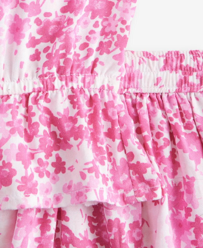 Girls' 12M-5T Ditsy Floral-Print Top & Skirt, 2-Piece Set