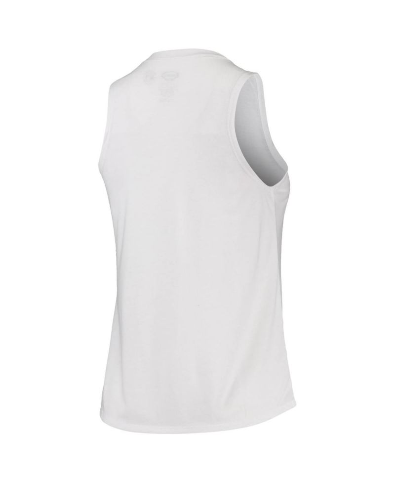 Women's White, Black Boston Red Sox Sonata Tank Top and Leggings Set