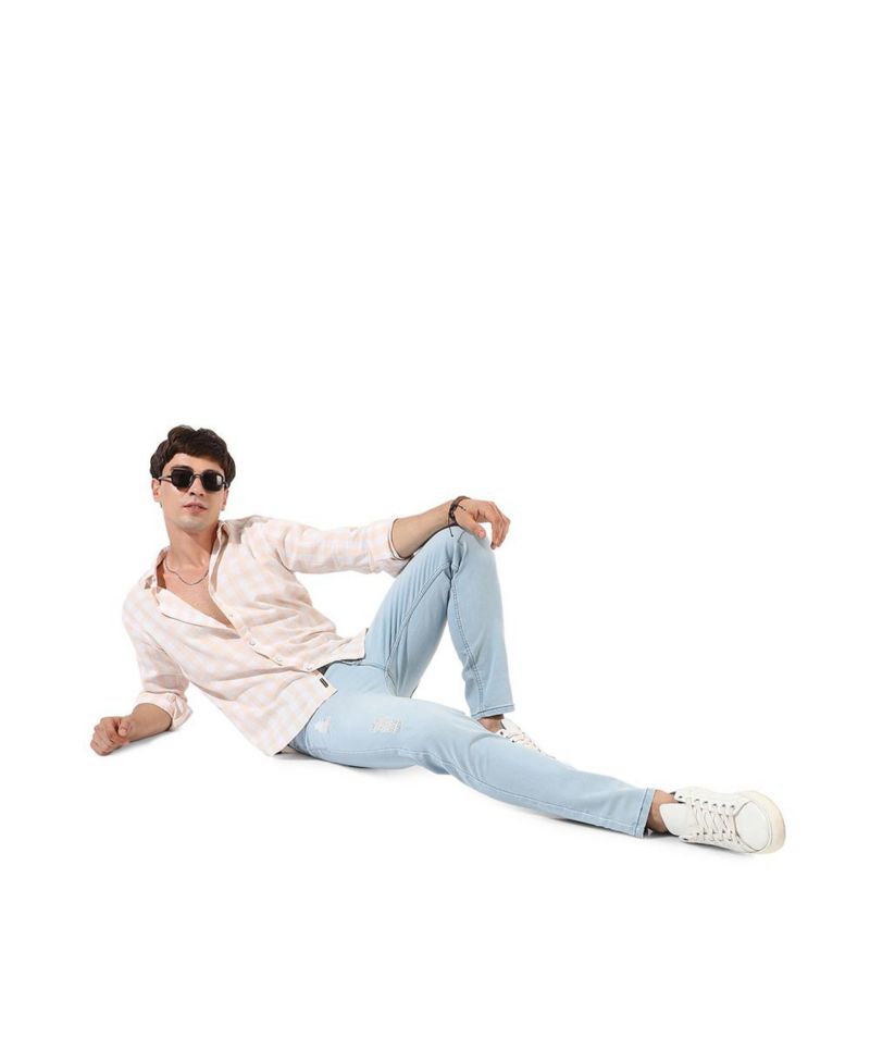 Men's Checkered Casual Shirt
