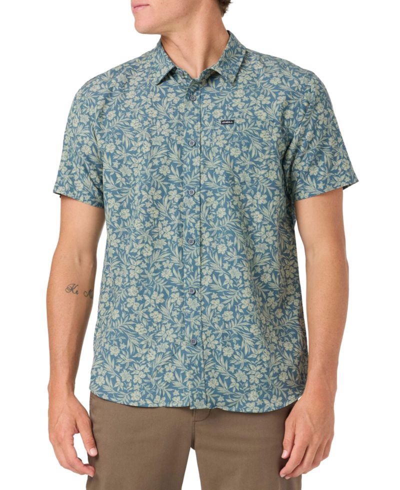 Men's Oasis Standard Print Woven Shirt