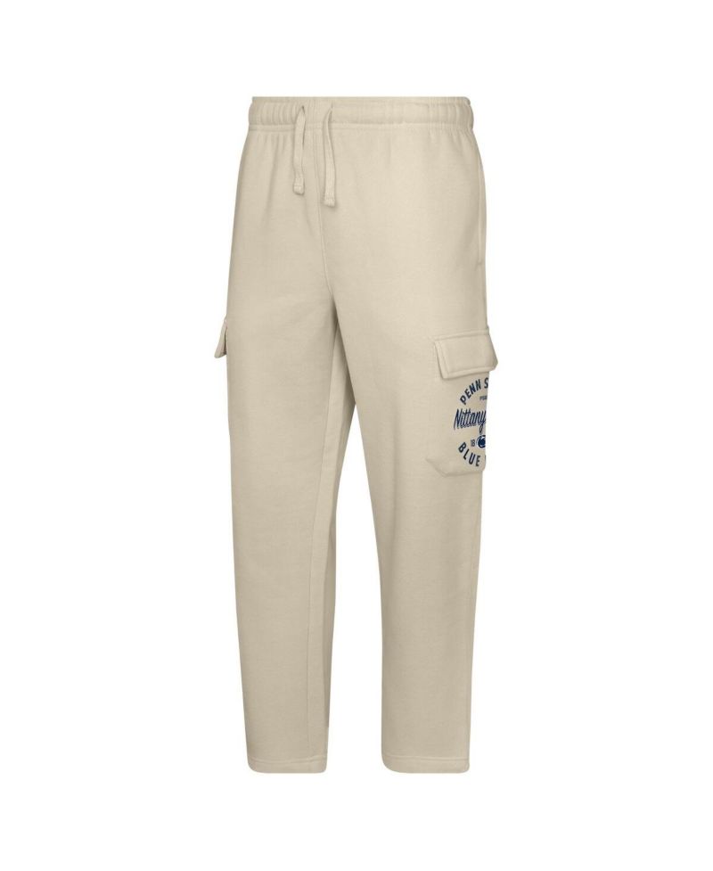 Big Boys and Girls Cream Penn State Nittany Lions All Around The World Fleece Sweatpants