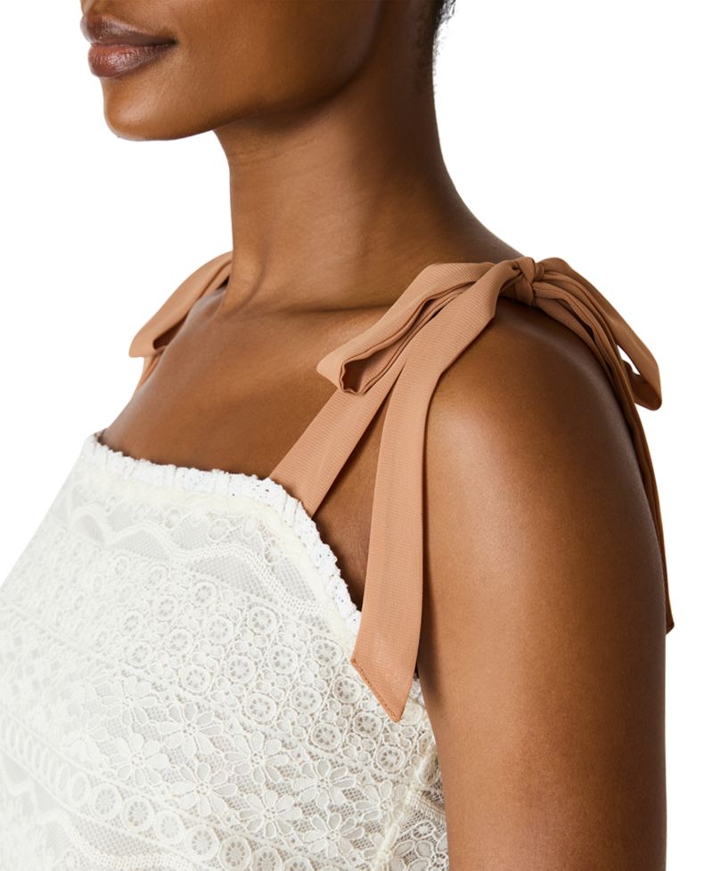Women's Sleeveless Square Neck Top