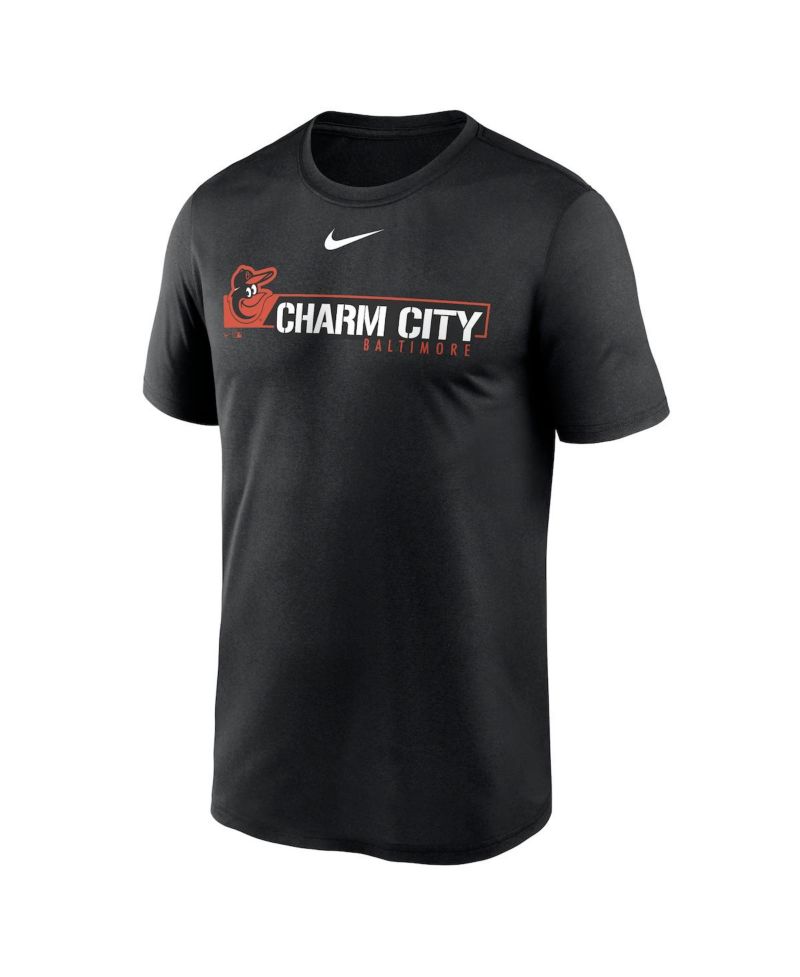 Men's Black Baltimore Orioles Local Home Town T-Shirt