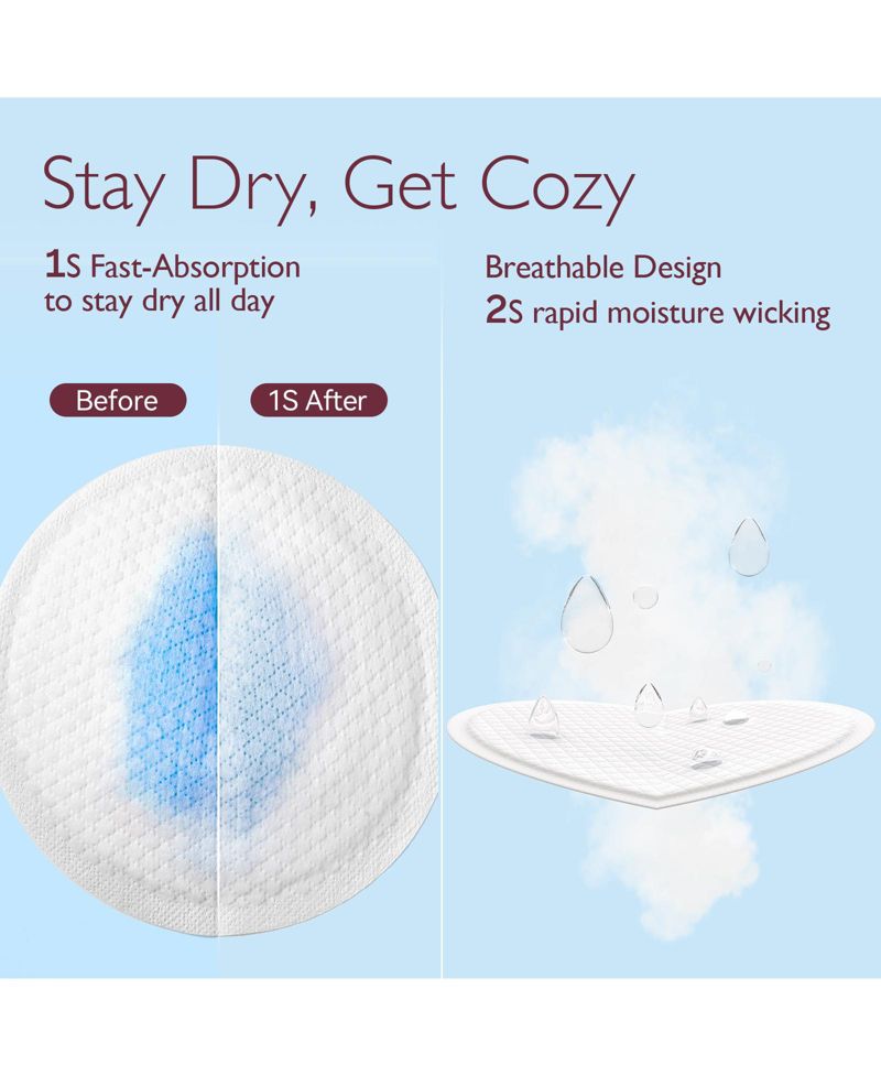 Ultra-Thin Disposable Nursing Pads 120 Count