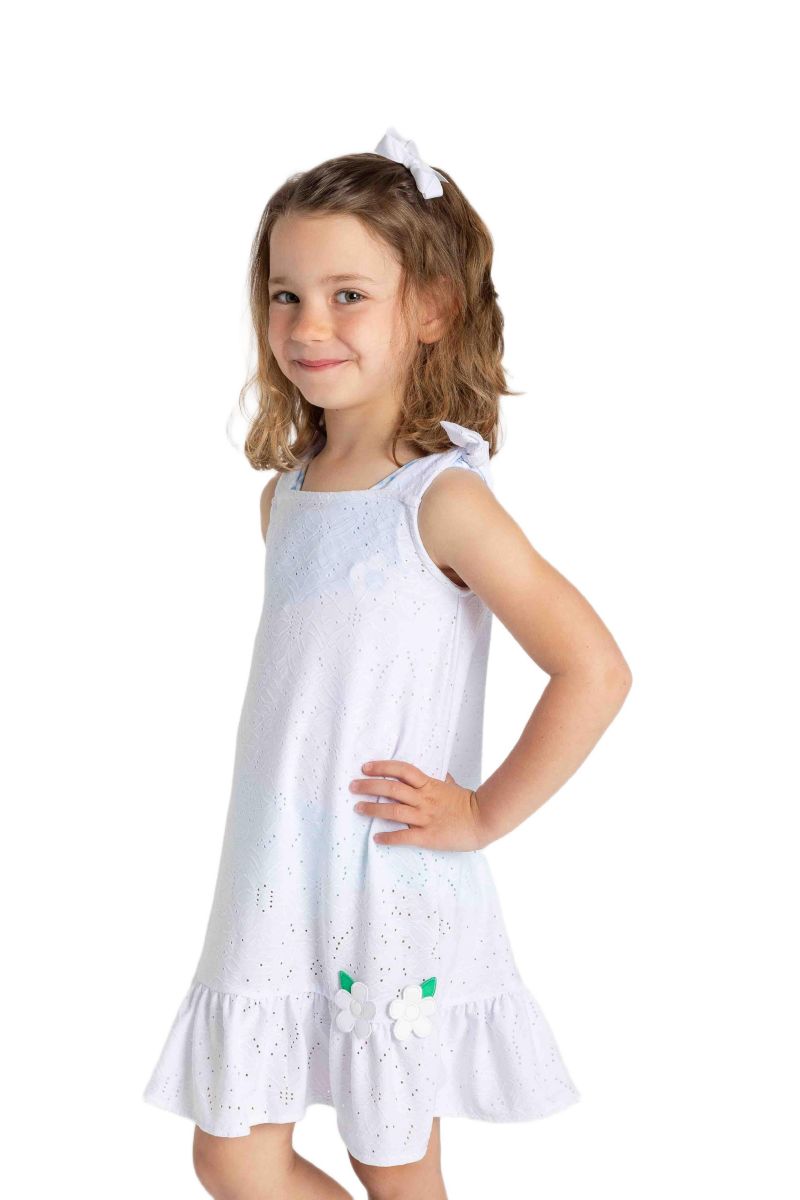 Big Girls Knit Eyelet Coverup