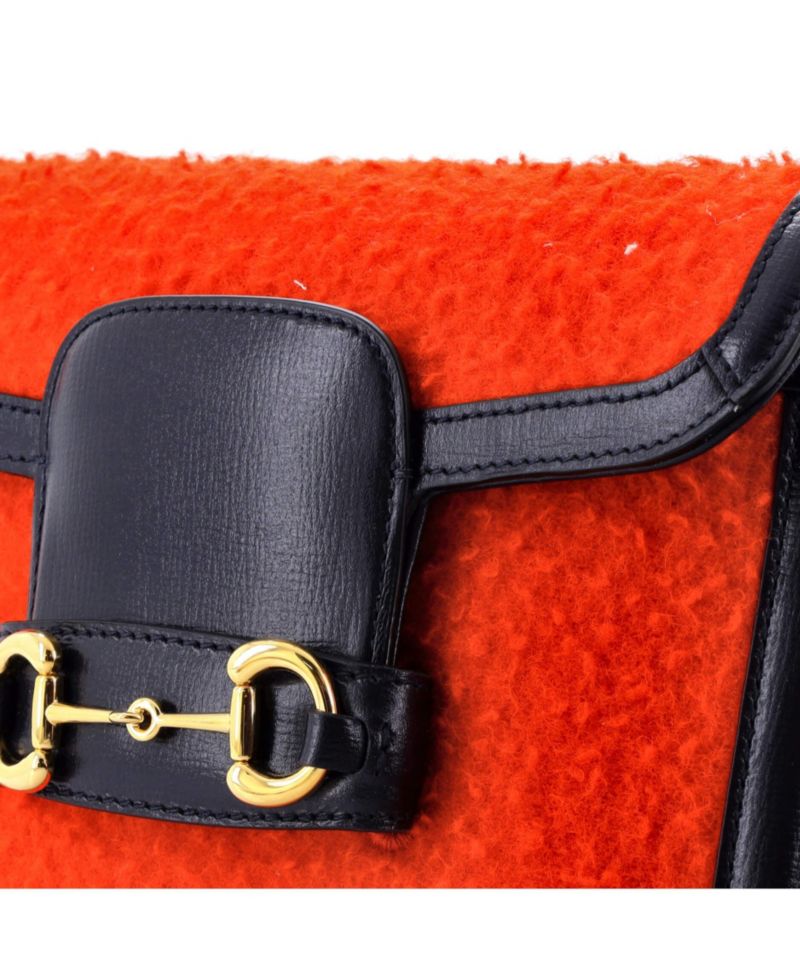 Mini Horsebit 1955 Shoulder Bag Wool