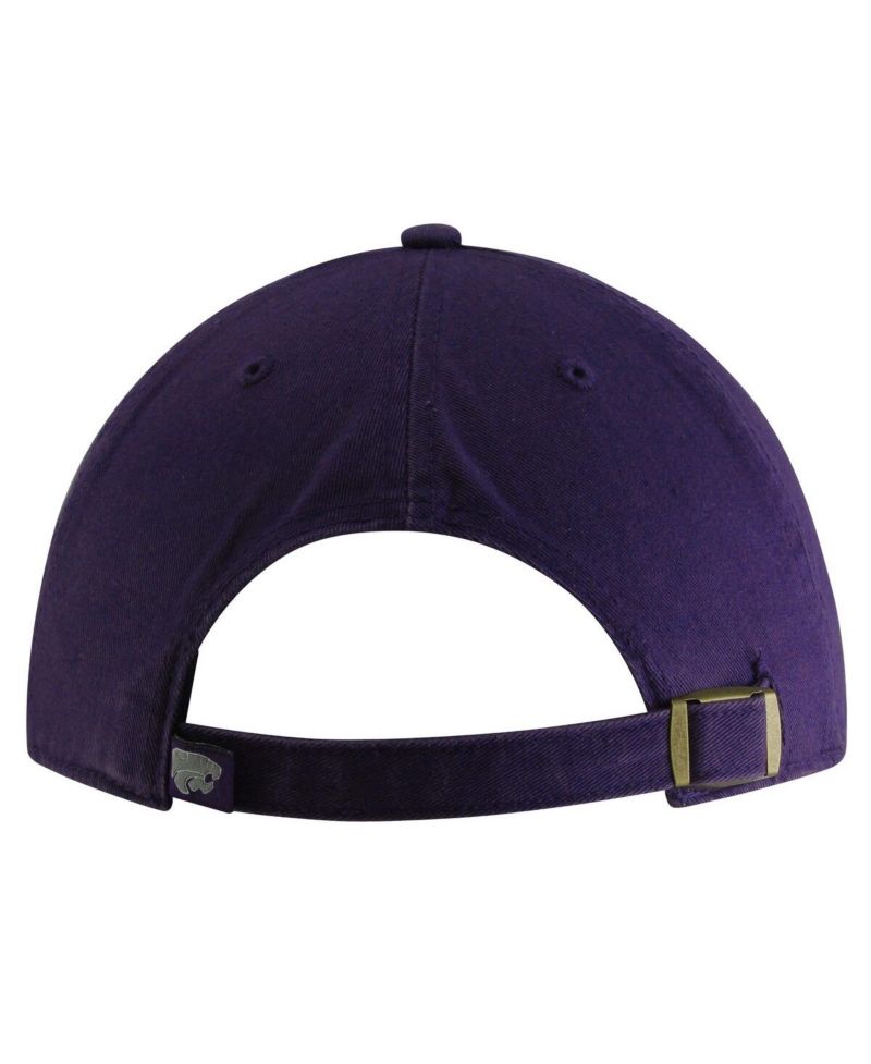 Men's Purple Kansas State Wildcats Vintage Clean Up Adjustable Hat