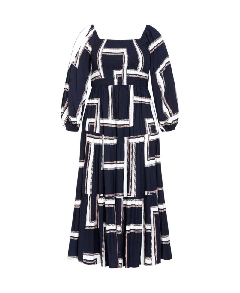 Women's Leila Print Maxi Dress